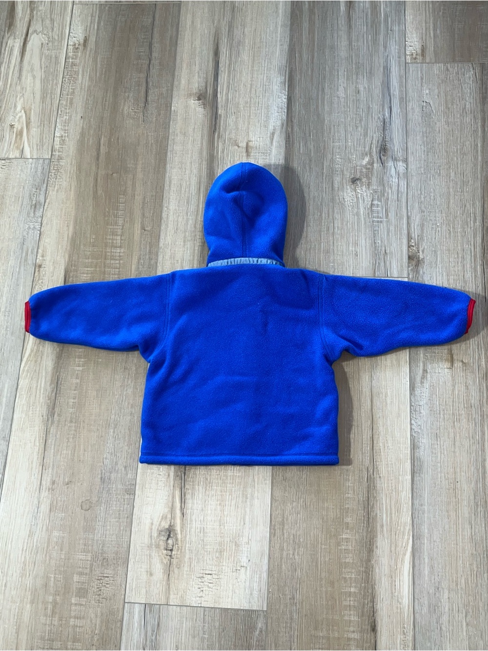 Patagonia Baby Synchilla Fleece Full Zip Hooded Jacket Size 24 Months - Picture 6 of 6